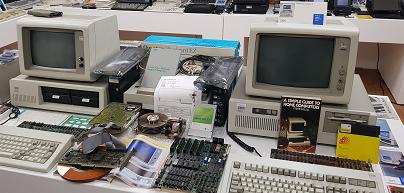 제로하나 컴퓨터박물관 IBM computer 전시장
